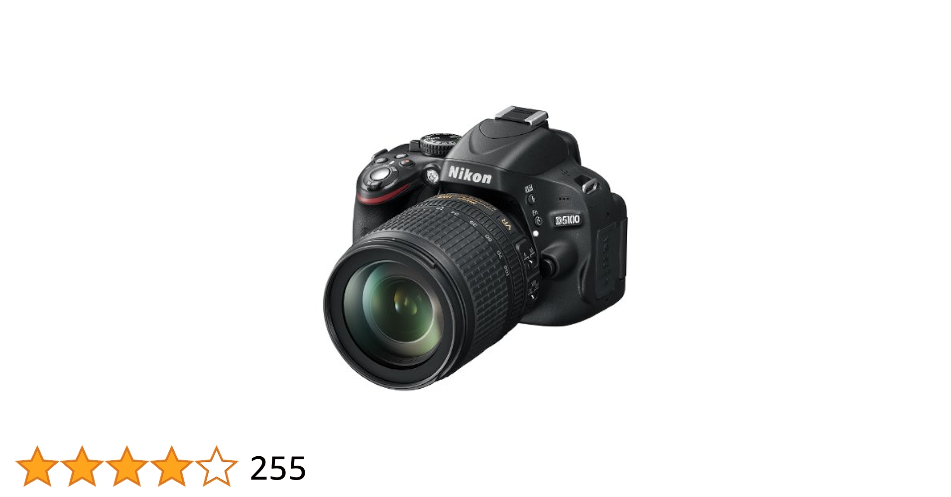 Nikon - Nikon デジタル一眼レフカメラ D5100 レンズ2つ付き Amazon | Nikon デジタル一眼レフカメラ D5100 18-55VR レンズ